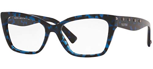 Valentino Gafas de Vista FREE ROCK STUD VA 3032 Blue Havana 53/16/140 mujer