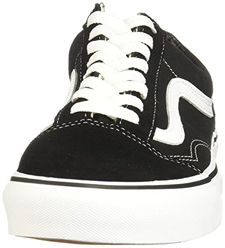 Vans Old Skool, Zapatillas Unisex Adulto, Negro (Black/White), 39