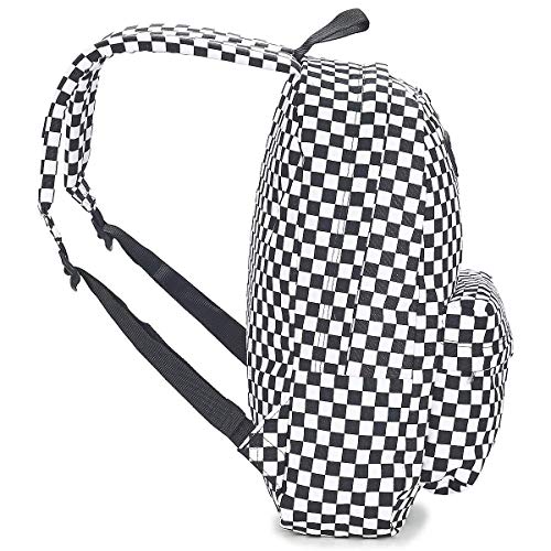 Vans SS20 Mochila Antigua SKOOL III OS Black White Check