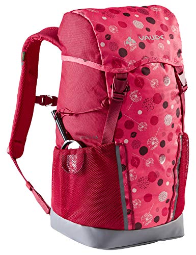 VAUDE 15477 Unisex Niños Mochilas 10-14L, Bright Pink/Cranberry, 14 Litros