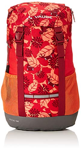 VAUDE Pecki 14 Mochila, Unisex niños, Rojo (Rosebay), Única