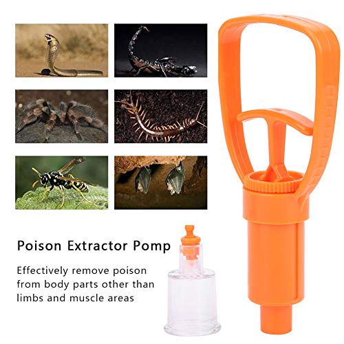 Vbest life Kit de mordedura de Serpiente al Aire Libre, Extractor de Veneno, Herramienta de Supervivencia, Suministros de Supervivencia, Protector para mochileros, Senderismo, Escalada