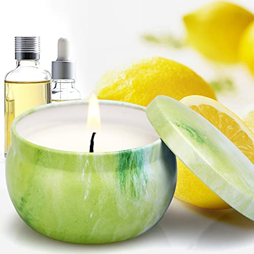 Velas Perfumadas Juego de 8 Piezas, Velas Aromaticas Decorativas, Cera de Soja Natural, Regalos Originales para Mujer, para Boda Baño Yoga Cumpleaños Navidad Día de San Valentín Regalos