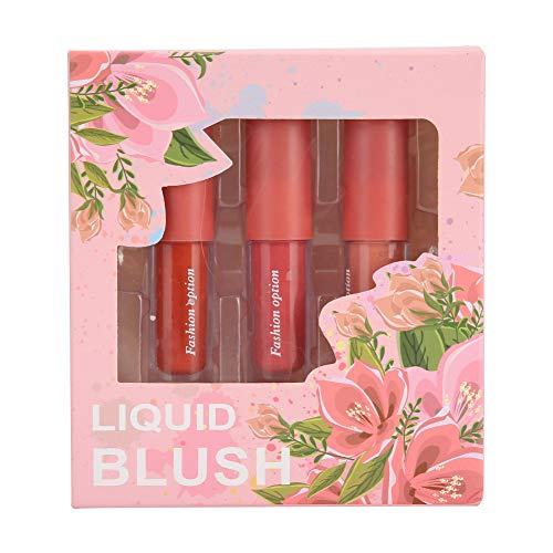 【Venta del día de la madre】Colorete líquido que no mancha, 3 colores Mineral Serum Mineral Blush, para niñas y mujeres