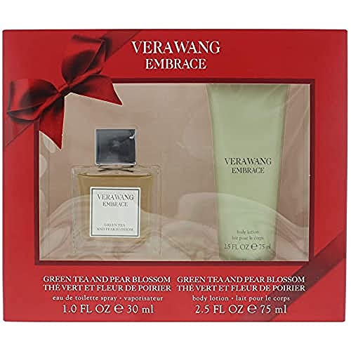 VERA WANG EMBRACE GREEN TEA AND PEAR BLOSSOM EAU DE TOILETTE 30ML + LOCION CORPORAL PERFUMADA 75ML