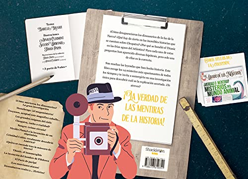 ¿Verdad o mentira? Misterios de la historia (SHACKLETON KIDS)