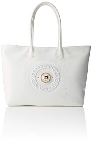 Versace Jeans Couture - Bag, Mujer, Blanco (Bianco Ottico), 14x30x35 cm (W x H L)