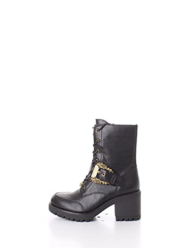 VERSACE JEANS COUTURE Botas de Mujer Negras 71VA3S9471570 899, Negro, 36 EU