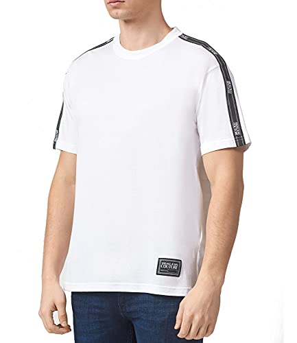 Versace Jeans Couture - Camiseta para hombre, color blanco, B3GWA7R211620 003 blanco L