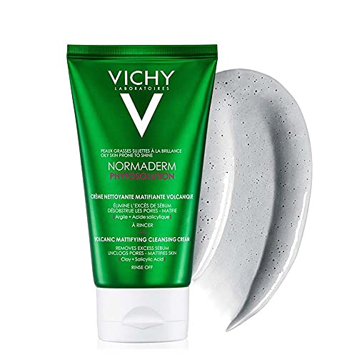 Vichy Normaderm - Phytosolution Crema Detergente Opacizzante All'Argilla, 125ml