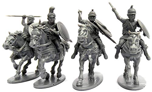 Victrix VXA032 - Caballería Ligera Griega - Conjunto De 12 Figuras - Miniaturas De Plástico De 28 mm - Guerrero De La Antigüedad