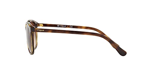 Vogue 0Vo5051S Gafas de Sol, Dark Havana, 52 para Mujer