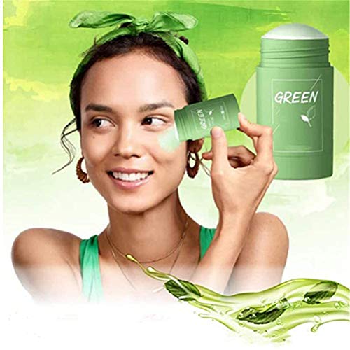 Volking Crema Cubriente De Arcilla De Té Verde, Facial Limpiadora