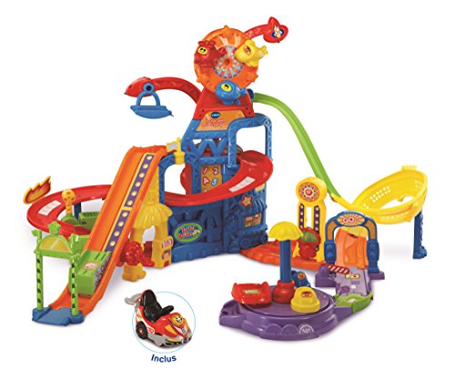 VTech – Tut Bolides Maxi de Parque de Atracciones Loulou Super Casse-COU Juguete interactiva, 504005, Multicolor, Talla única