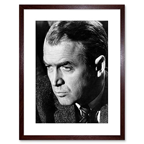 Wee Blue Coo Jimmy James Stewart Publicity Shot Small Framed Art Print F97X13615 Decoración de la Pared del Cartel Enmarcado impresión 9x7 Pulgadas