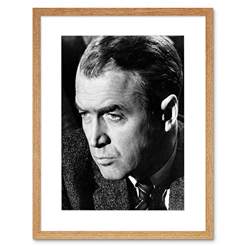 Wee Blue Coo Jimmy James Stewart Publicity Shot Wall Art Lámina Enmarcada 12 x 16 Pulgadas