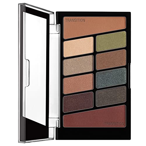 Wet n Wild - Color Icon 10 Pan Palette - Paleta de Sombras de Ojos Vegan - 10 Colores de Sombras Brillantes y Mates para el Día y la Noche, de Larga Duración y Fáciles de Mezclar - Comfort Zone