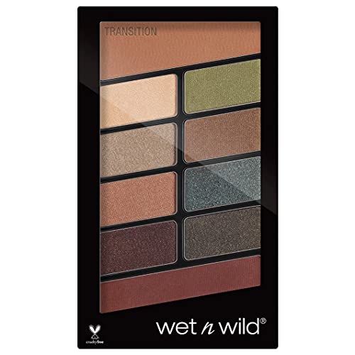 Wet n Wild - Color Icon 10 Pan Palette - Paleta de Sombras de Ojos Vegan - 10 Colores de Sombras Brillantes y Mates para el Día y la Noche, de Larga Duración y Fáciles de Mezclar - Comfort Zone