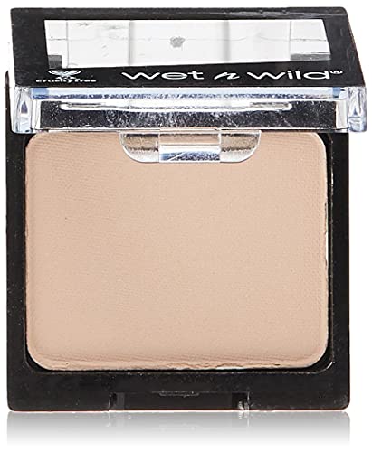 Wet n Wild - Color Icon Eyeshadow Single - Sombra de Ojos Profesional Hiperpigmentada, Fórmula de Larga Duración, Colores Intensos - Vegan - Color Rosa Polvo