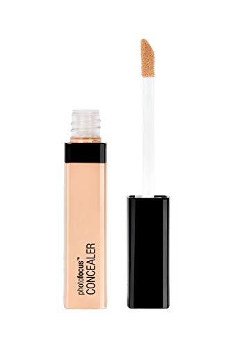 Wet 'n' Wild Photo Focus Concealer - Corrector Cremoso Y Luminoso - Gran Cobertura, A Prueba De Selfies, Perfecto Para Evitar Brillos Blancos En Las Fotos - Vegano, Light Ivory, Fresh, 8.5 Mililitro