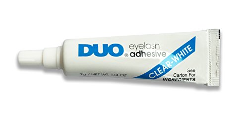 White/Clear DUO Eyelash Adhesive Waterproof Glue 7g .25oz