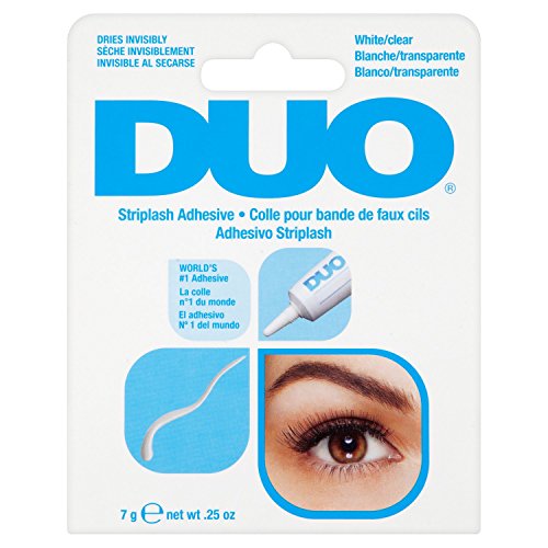 White/Clear DUO Eyelash Adhesive Waterproof Glue 7g .25oz