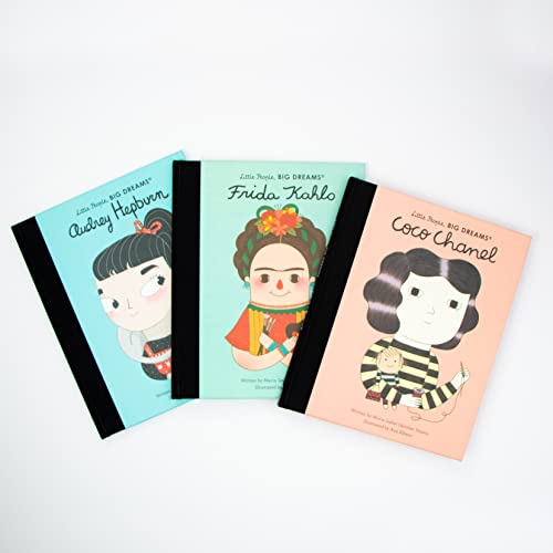 Women In Art: 3 books from the best-selling series! Coco Chanel - Frida Kahlo - Audrey Hepburn (Little People, BIG DREAMS)