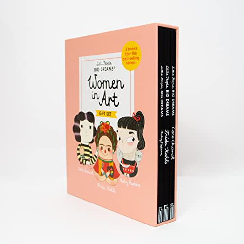 Women In Art: 3 books from the best-selling series! Coco Chanel - Frida Kahlo - Audrey Hepburn (Little People, BIG DREAMS)