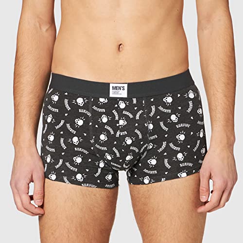 Women' Secret Bóxer MX AS COD BOXER BOXER PACK OF 2 4242259 Gris Oscuro ,L para Hombre