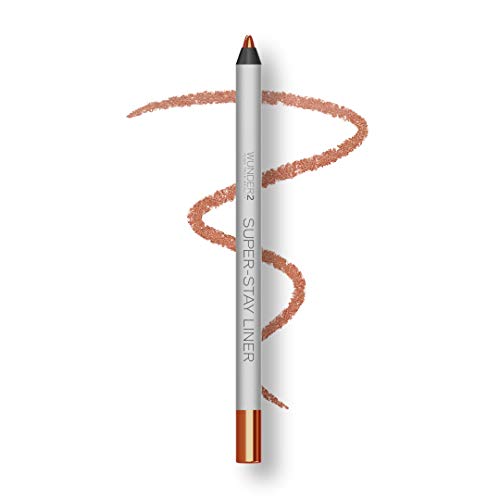 Wunder2 super-stay liners Lápices Eyeliner para un Look de Ojos Waterproof y Colorido, Color Metallic Copper