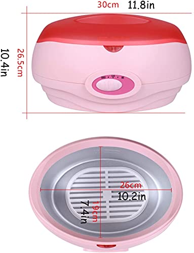 XIXIDIAN Máquina de Cera parafina Baño parafina Calefacción rápida Calentador de Cera,Tanque de aleación de Aluminio,for Todas Las Ceras,Cejas,faciales,Cuerpo,Bikini