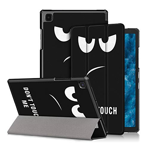 Xuanbeier Funda Compatible con Samsung Galaxy Tab A7 10.4 SM-T500 T505 T507 con Función Soporte y Auto-Sueño/Estela,Don't Touch me