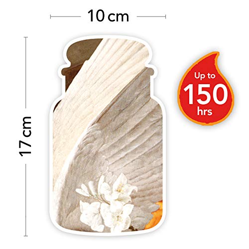 Yankee Candle Angel's Wings Vela Aromática en Frasco Grande, Blanco, 623g