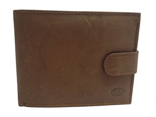 YOJAN PIEL | Cartera de Cuero Fabricada en Piel de Ubrique (Color Marrón) | Complementos de Moda Para Hombre de Estilo Atemporal y Diseño Elegante | Regalos Exclusivos y Originales