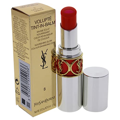 Yves Saint Laurent Baume Volupté Tint In Balm Pintalabios Tono 08 Catch Me Orange 40 g