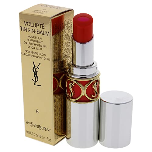 Yves Saint Laurent Baume Volupté Tint In Balm Pintalabios Tono 08 Catch Me Orange 40 g