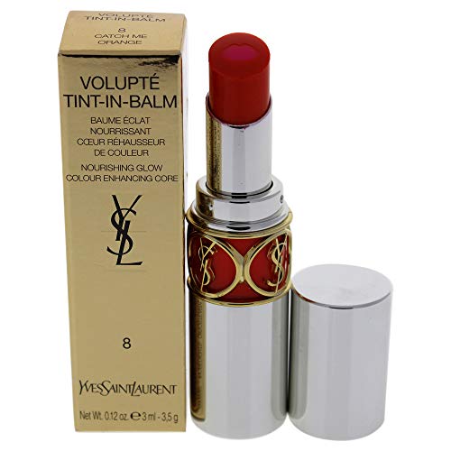 Yves Saint Laurent Baume Volupté Tint In Balm Pintalabios Tono 08 Catch Me Orange 40 g