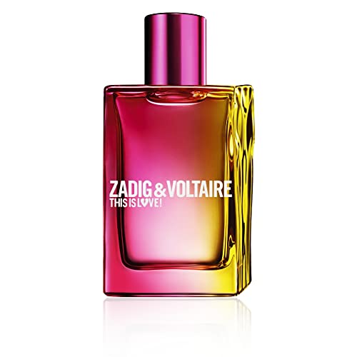 ZADIG&VOLTAIRE 50ML This IS Love ELLE Eau DE Parfum VAPORIZADOR Unisex Adulto, Negro