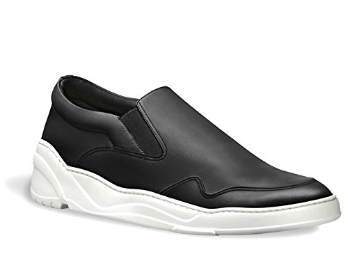 Zapatos de Cuero Negros de la Zapatilla de Deporte de los Deslizadores-Zapatos de los Hombres de Dior - Número de Modelo: 3SN178XBH H960 - Tamaño: 39 EU