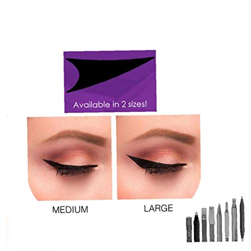 Zonster 1pc Delineador De Ojos Molde Lazy Eye Shadow Silicio Sello Crease Aplicador De Sombra De Ojos Silicio Sello Stamper