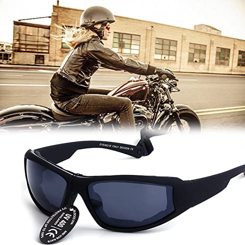 1 Pieza Gafas de Esquí Gafas de Ventisca Gafas Moto Uv400 Ajustable Gafas de Sol a Prueba de Polvo a Prueba de Viento Antiniebla para Varios Deportes Al Aire Libre Motocicleta Bicicleta Deportes Caza