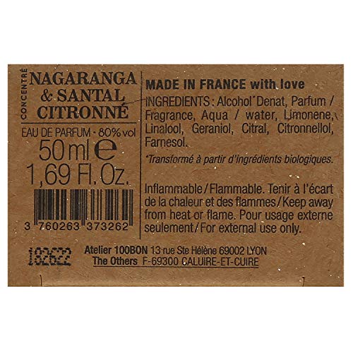 100Bon Nagaranga Et Santal Citronne Edp, Fresco, 50Ml