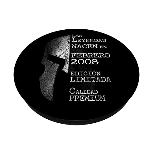 14 años Cumpleaños Las Leyendas nacen en Febrero de 2008 PopSockets PopGrip Intercambiable