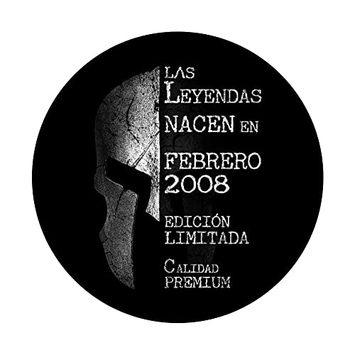 14 años Cumpleaños Las Leyendas nacen en Febrero de 2008 PopSockets PopGrip Intercambiable