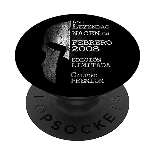 14 años Cumpleaños Las Leyendas nacen en Febrero de 2008 PopSockets PopGrip Intercambiable