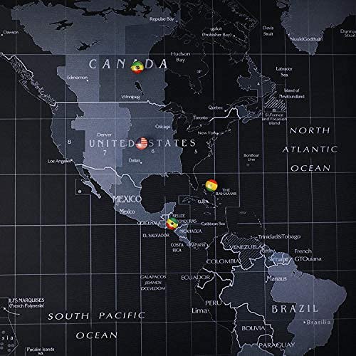 194 Chinchetas Creativas Decorativas Pines de Bandera Nacional Tachuelas de Países Pasador de Mapa de País para Tablón de Anuncios Oficina