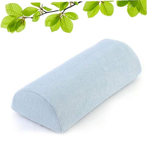 1pc manicura mano almohada desmontable y lavable a mano Cojín almohadilla del amortiguador de la manicura de la esponja suave almohada de la manicura Herramientas Salón de manicura Productos (azul)