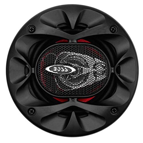 2 Altavoces Compatible con Boss Audio Systems CH4230 CH 4230 coaxial de 3 vías 10,00 cm 100 mm 4" diámetro 112,5 vatios rms 225 vatios máx 4 ohmios 90 db spl Coche, por par