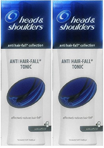 2 x 125 ml Head & shoulders anti caída Cabello colección Tonic cafeína Tratamiento