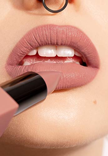 3INA MAKEUP - Vegano - Sin crueldad - El lápiz labial 257 - pintalabios rojo vino - Lápiz labial duradero 5h - altamente pigmentado - Mate - Perfumado de vainilla - Lápiz labial con tapa magnética